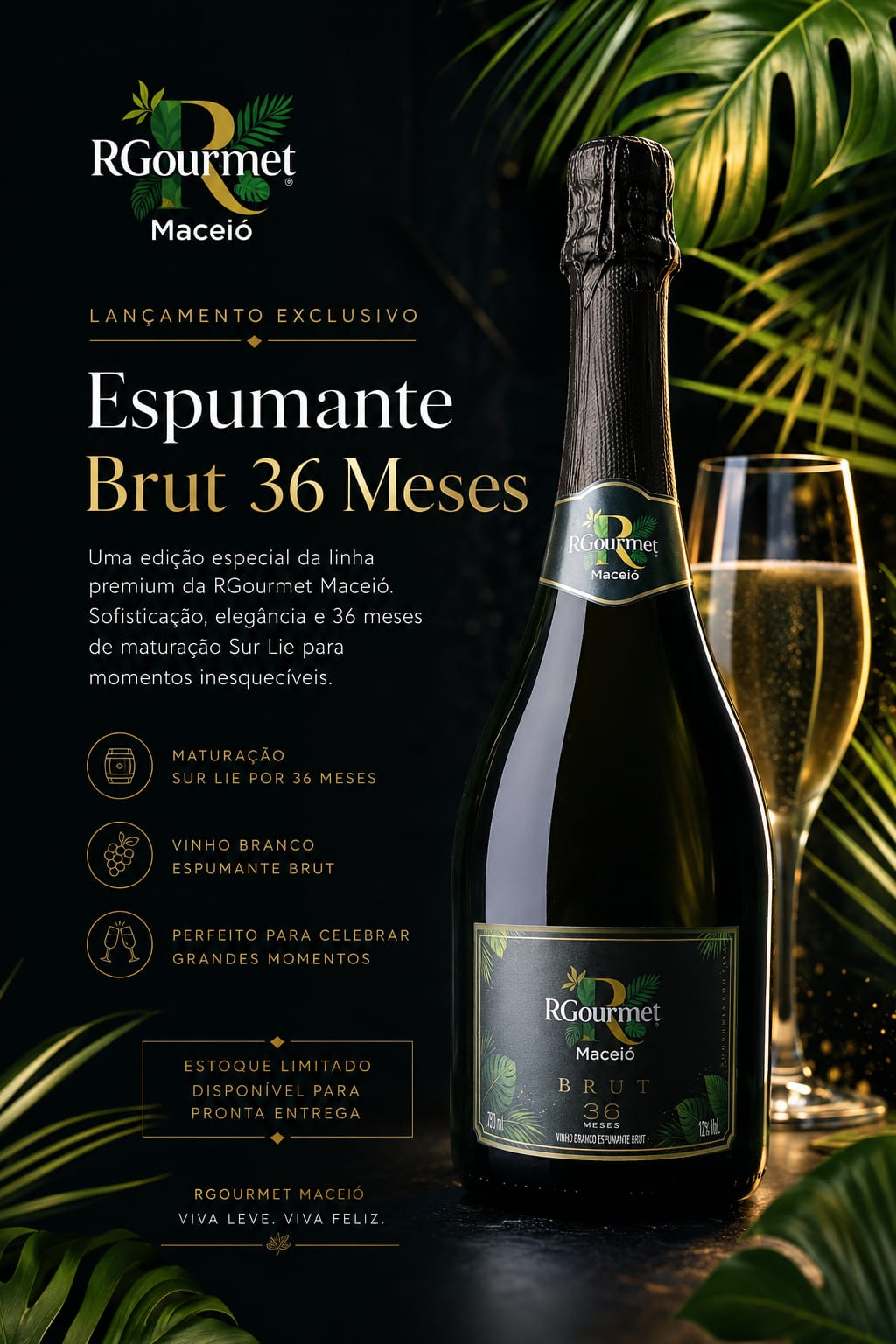 Espumante Brut 36 Meses